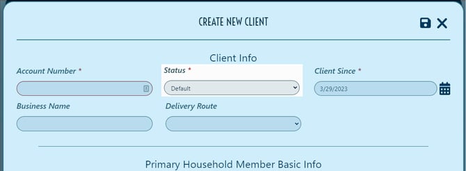 Client Status- New Client-1