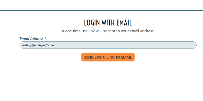 Magic Email Login