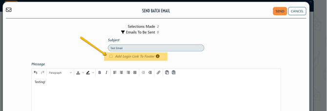 Magic Email in Reporting