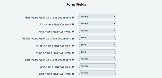 name configuration